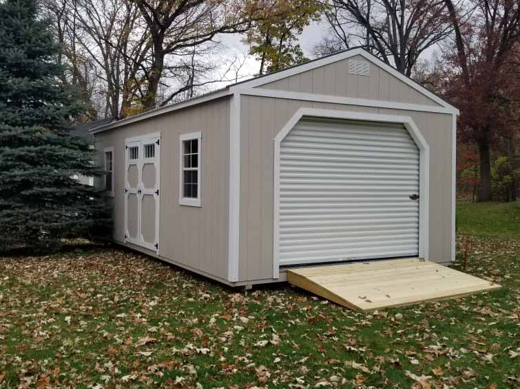 ☆American Garage 14x32 Garage - Amish Garages