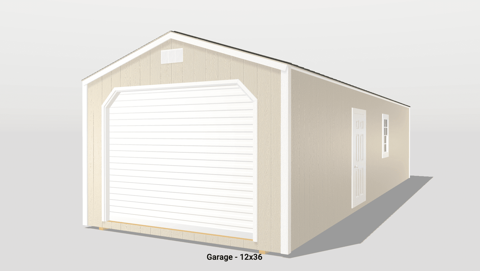 12x36 Garage - Amish Garages